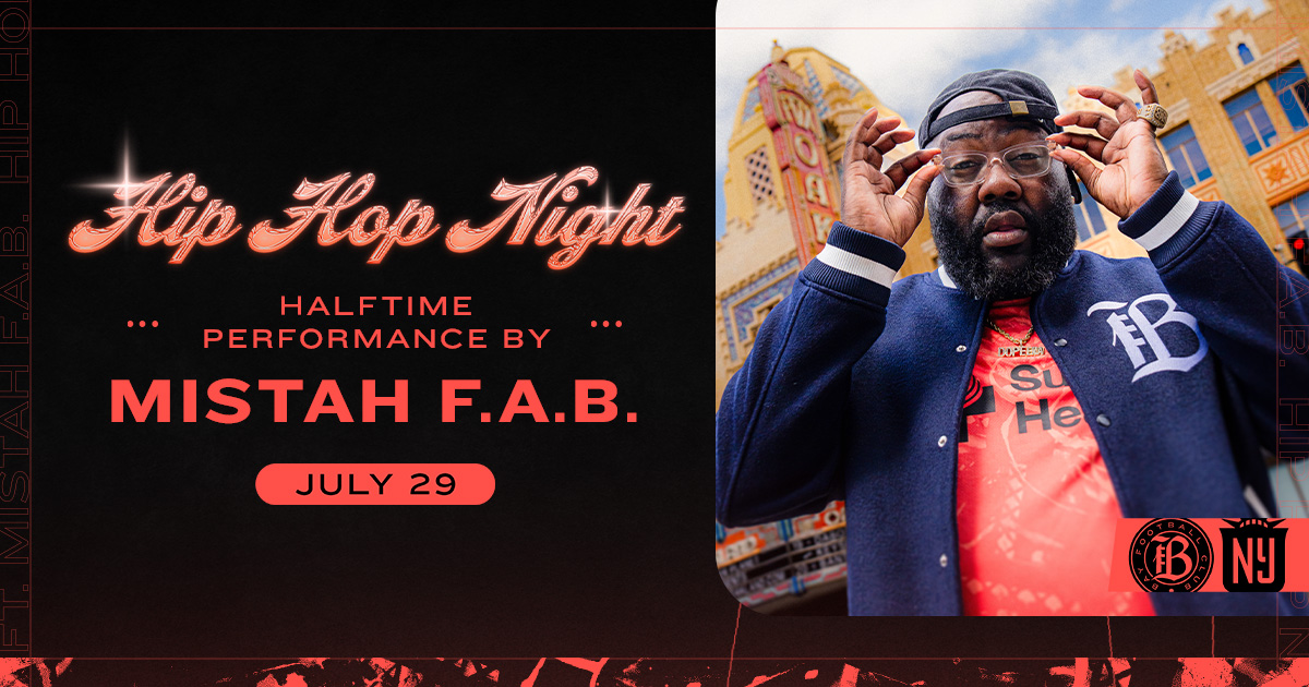 Hip Hop Night, Halftime Performance by Mistah F.A.B., July 29