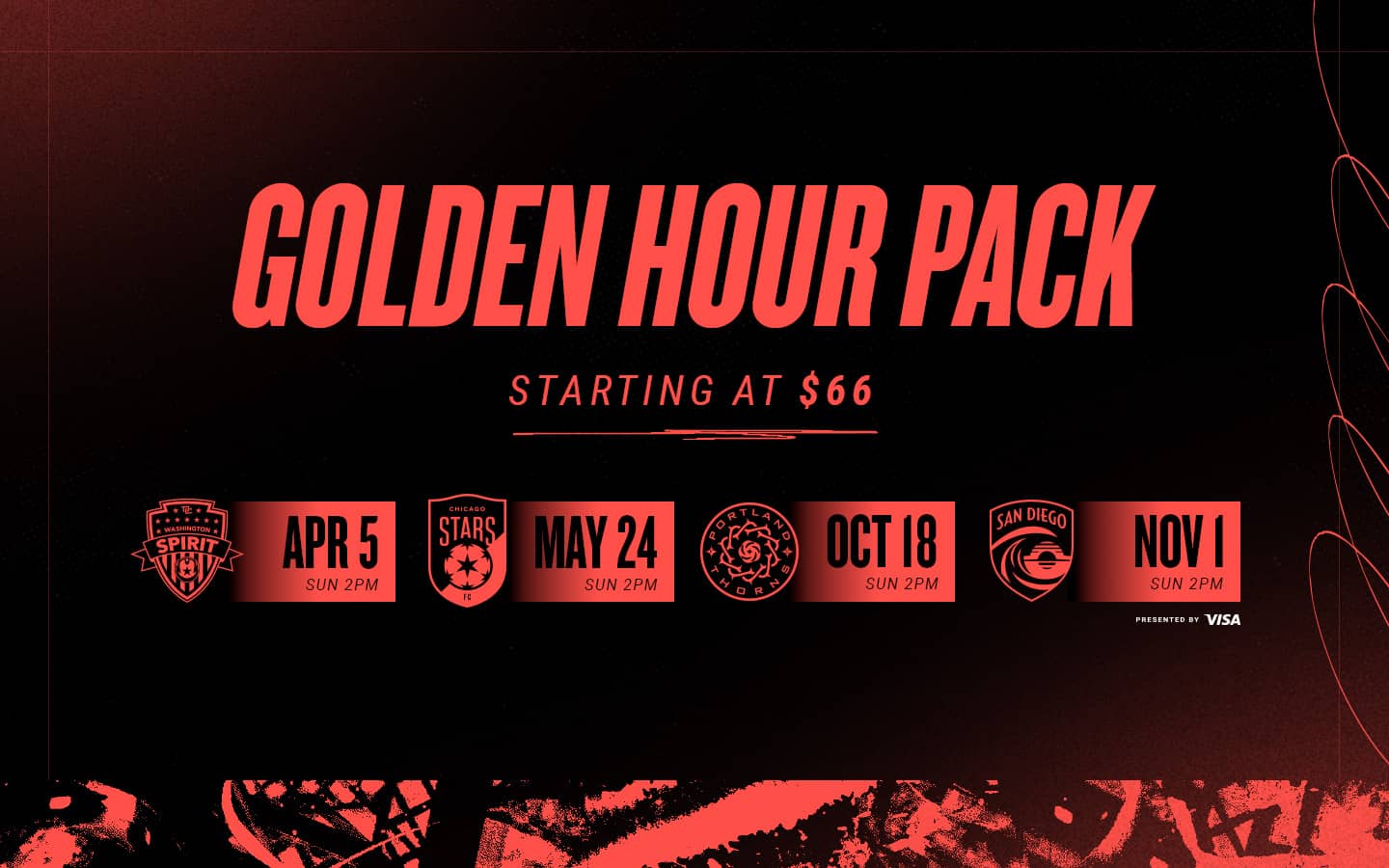 Golden Hour Pack Starting at $66
