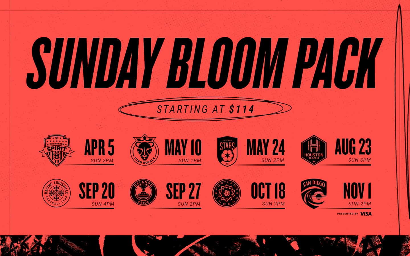 Sunday Bloom Pack Starting at $114