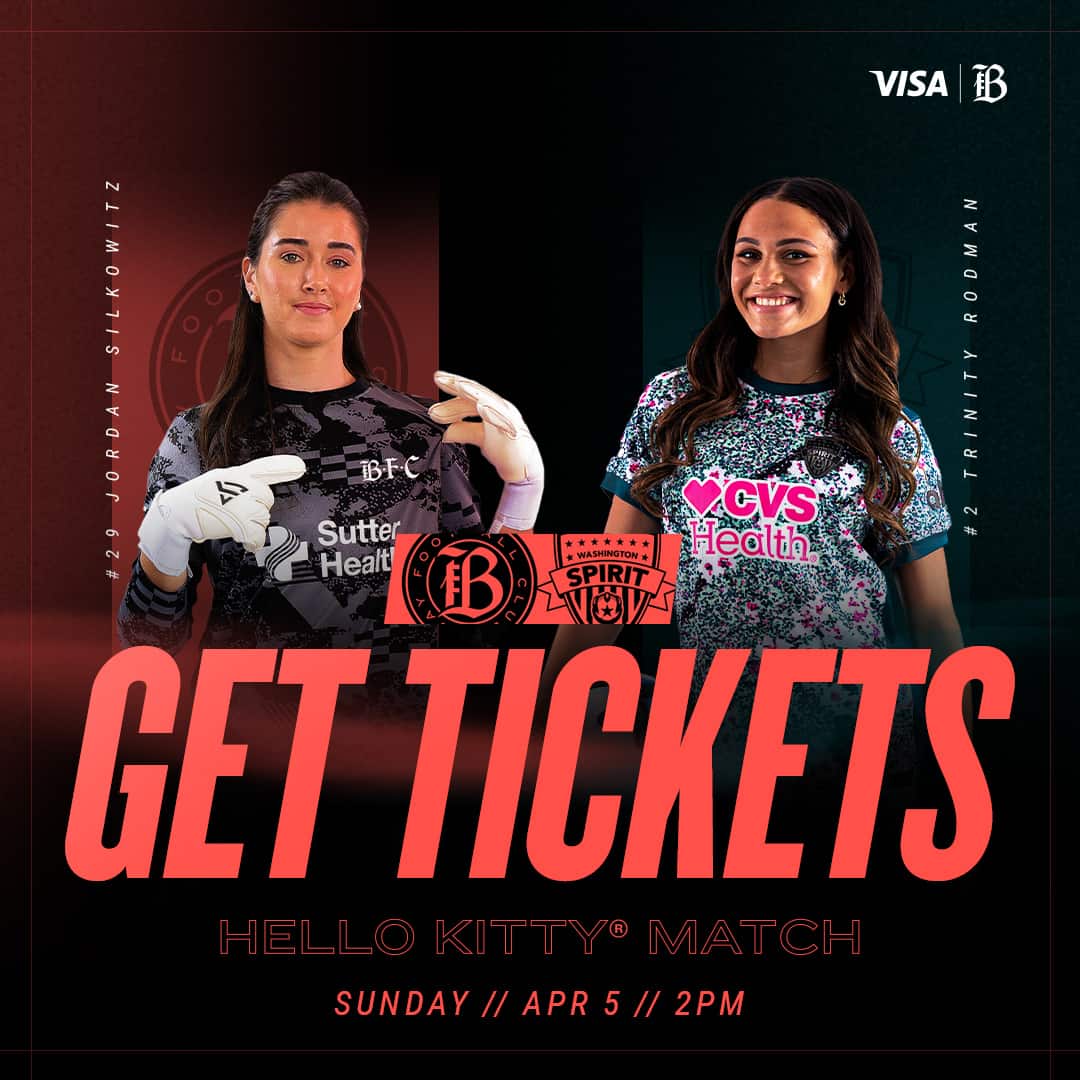 Get Tickets for Bay FC's Match Against Washington Spirit on Easter Sunday, April 5