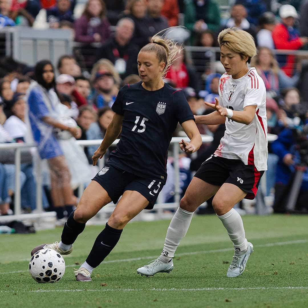 Claire Hutton, USWNT vs. Japan