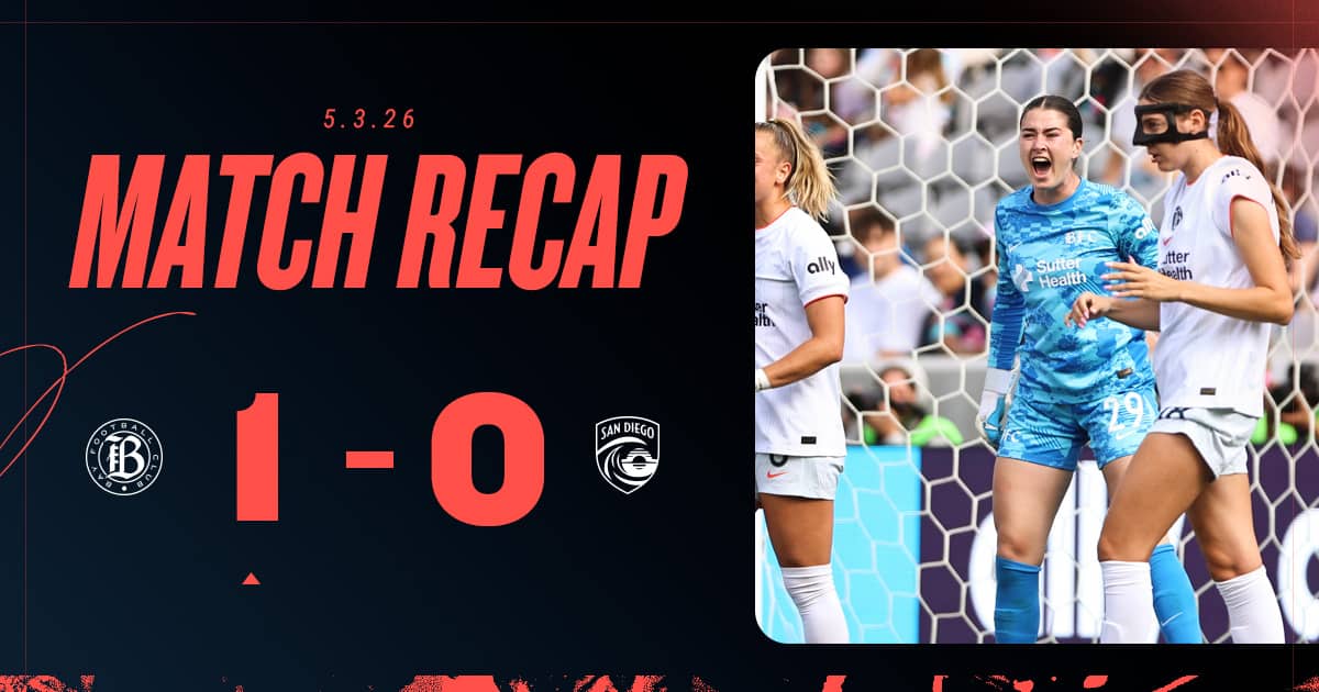 Match Recap: Bay FC 1 - San Diego Wave FC 0