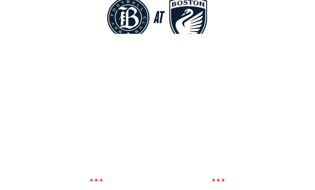 Next Match: Bay FC at Boston Legacy FC - Sunday, July 5