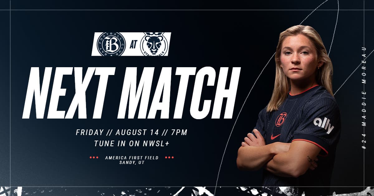 Match Preview: Bay FC Readies for Second Straight Road Match Friday Night vs. Utah Royals 