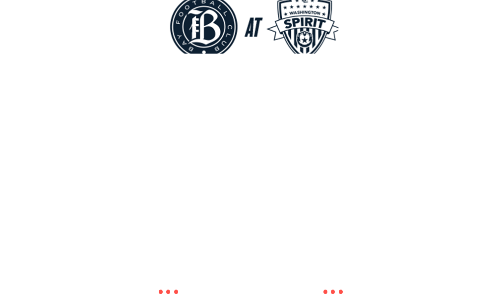Aug. 30: Bay FC at Washington Spirit