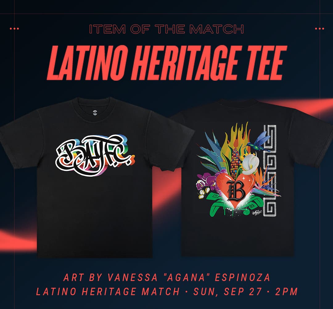 Item of the Match: Latino Heritage Tee