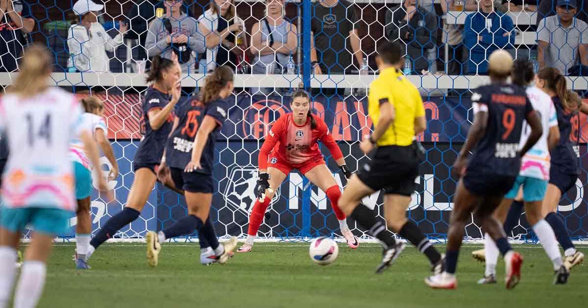 Bay FC Goalkeeper Jordan Silkowitz at PayPal Park