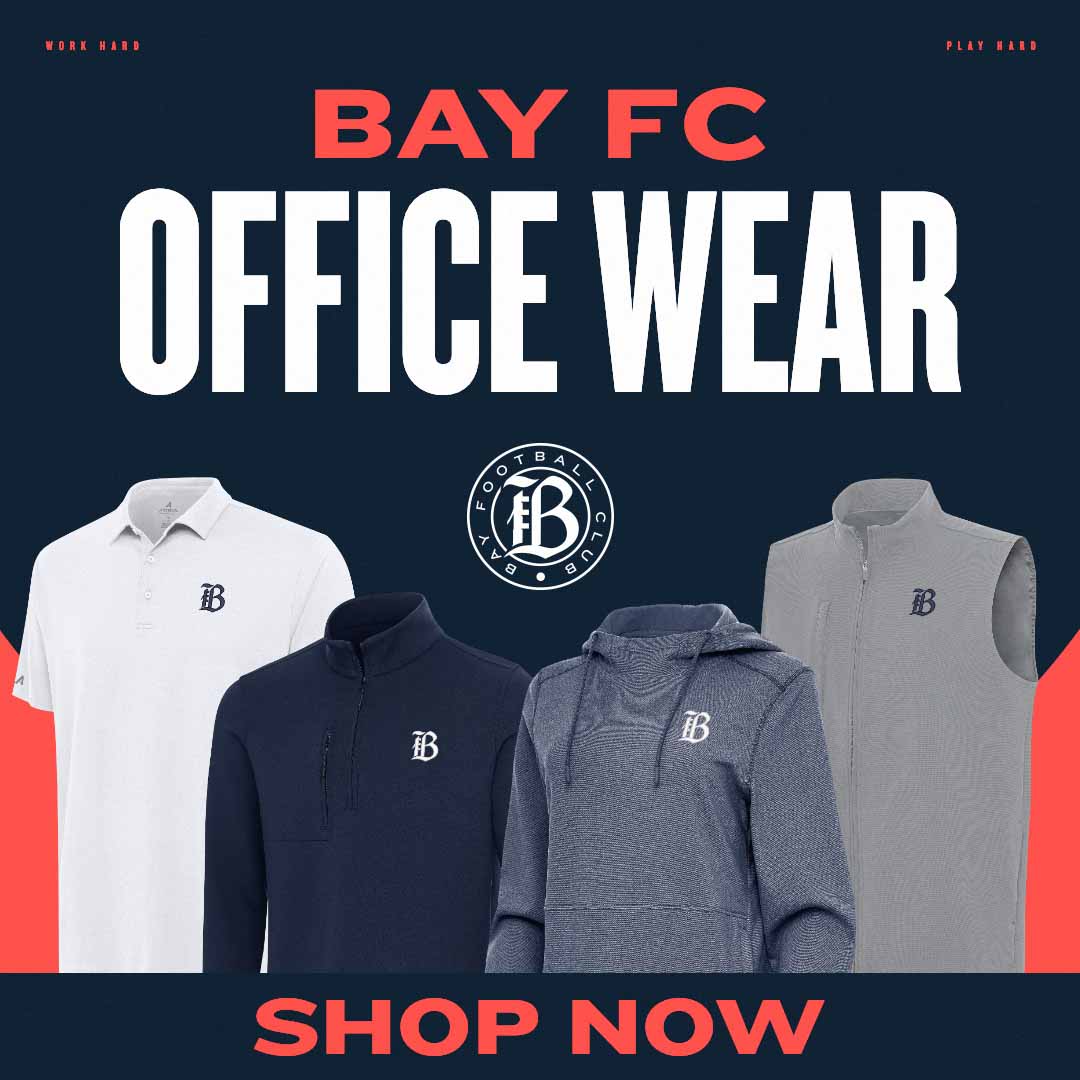Shop the Bay FC merch collection, office wear