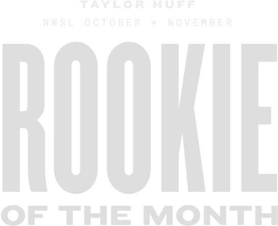 Taylor Huff Rookie of the Month October and November