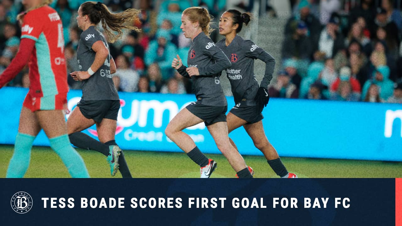 Tess Boade scores first goal for Bay FC