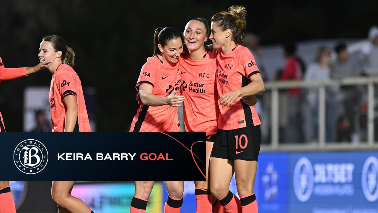 Keira Barry Goal against North Carolina Courage