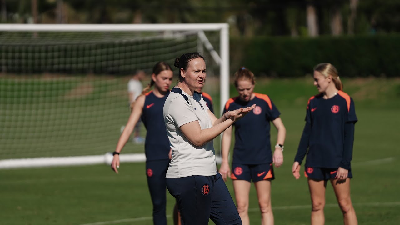Bay FC's Head Coach Emma Coates Mic'd Up at Training