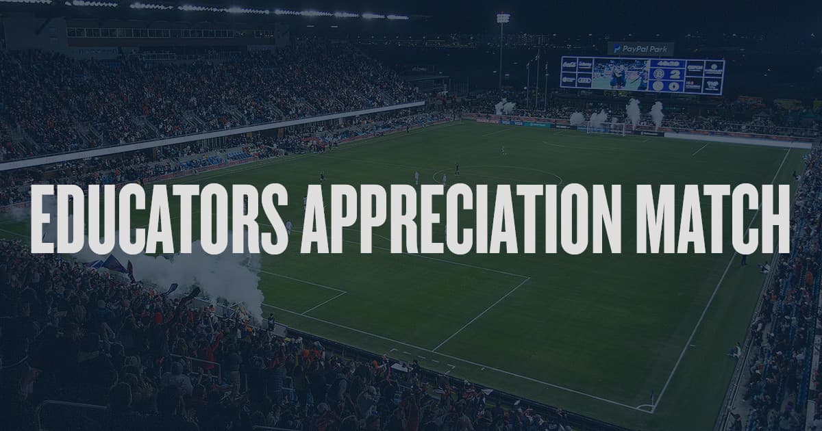 Educators Appreciation Match