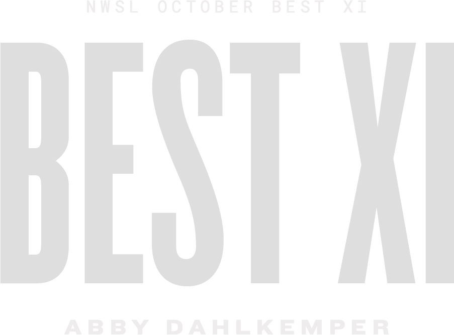 Abby Dahlkemper Best XI October November