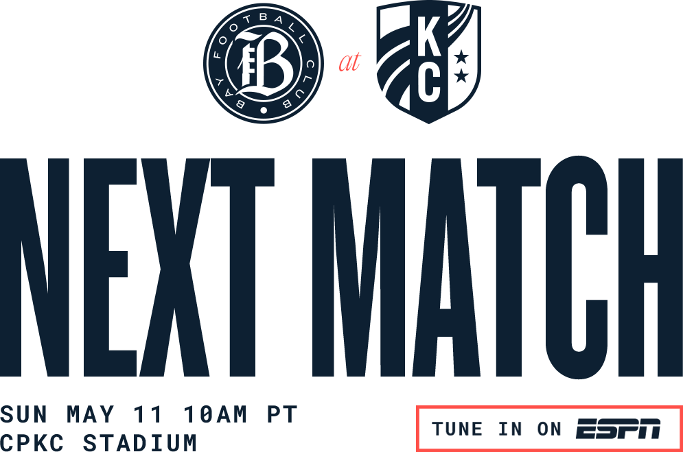 Next Match: Bay FC at Kansas City Current on May 11