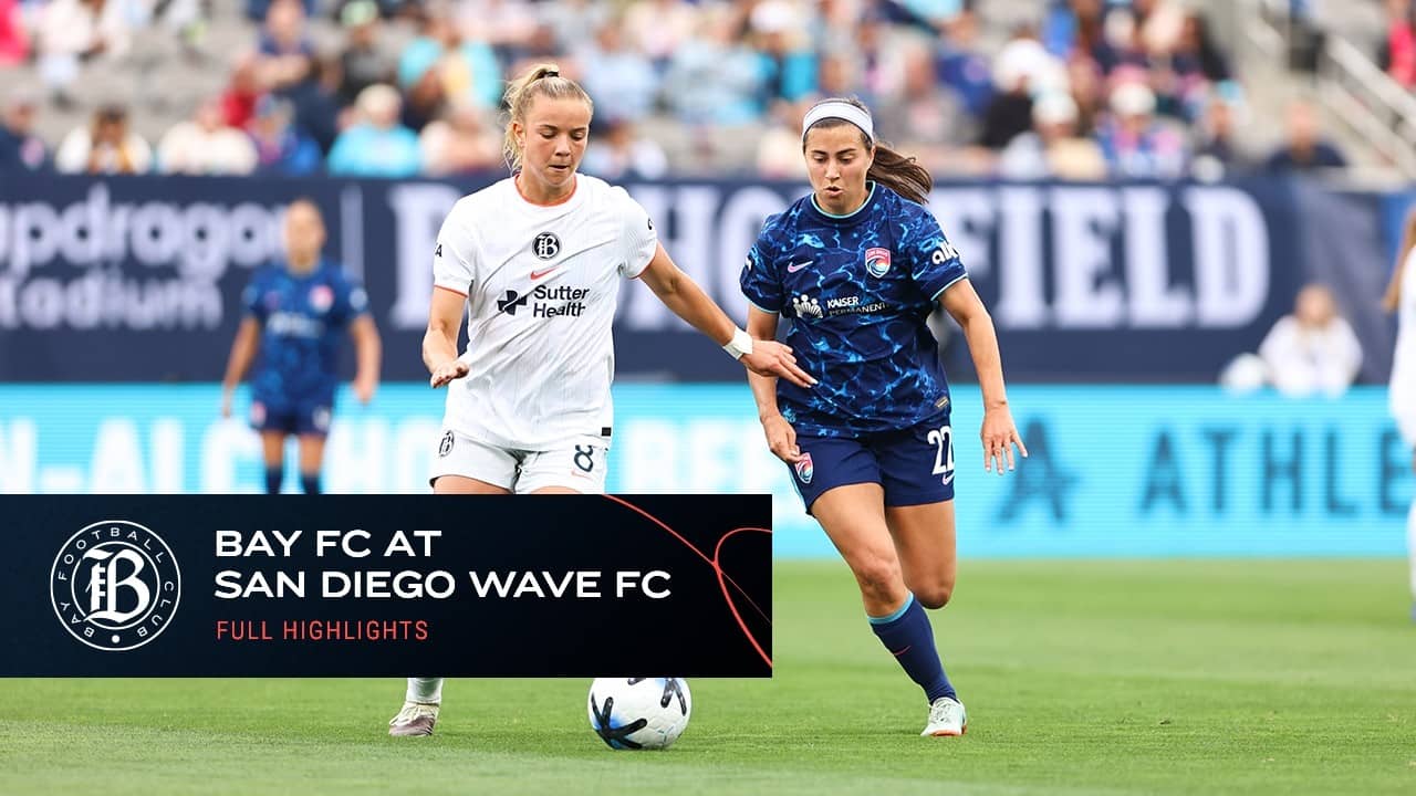 Highlights: Bay FC at San Diego Wave FC - 5/3/26