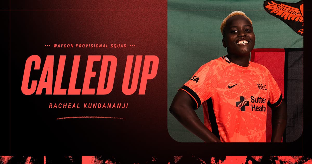 Bay FC forward Racheal Kundananji named to Zambia Women’s National Team Provisional Roster for 2026 Women’s Africa Cup of Nations
