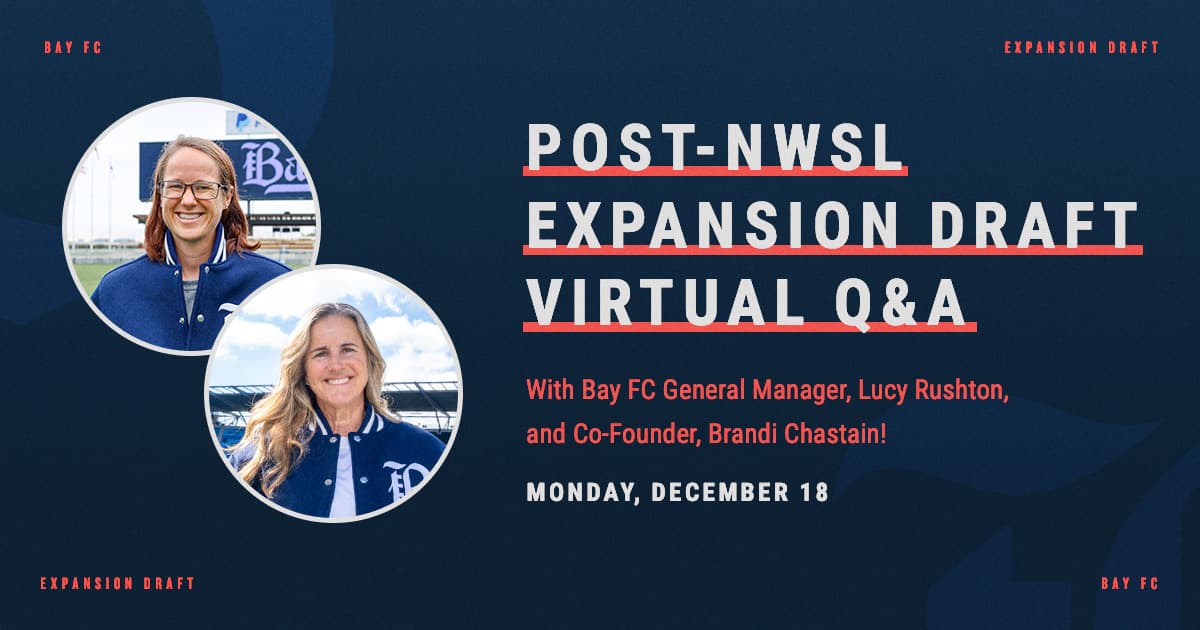 Post-NWSL Expansion Draft Virtual Q&A