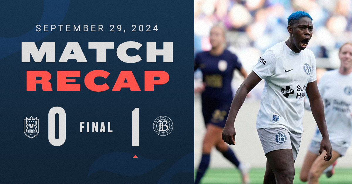 Match Recap: Bay FC 1 - 0 Seattle Reign FC