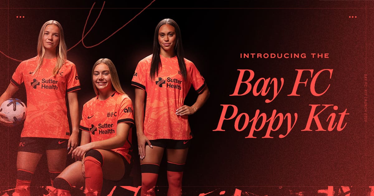 Introducing the Bay FC Poppy Kit
