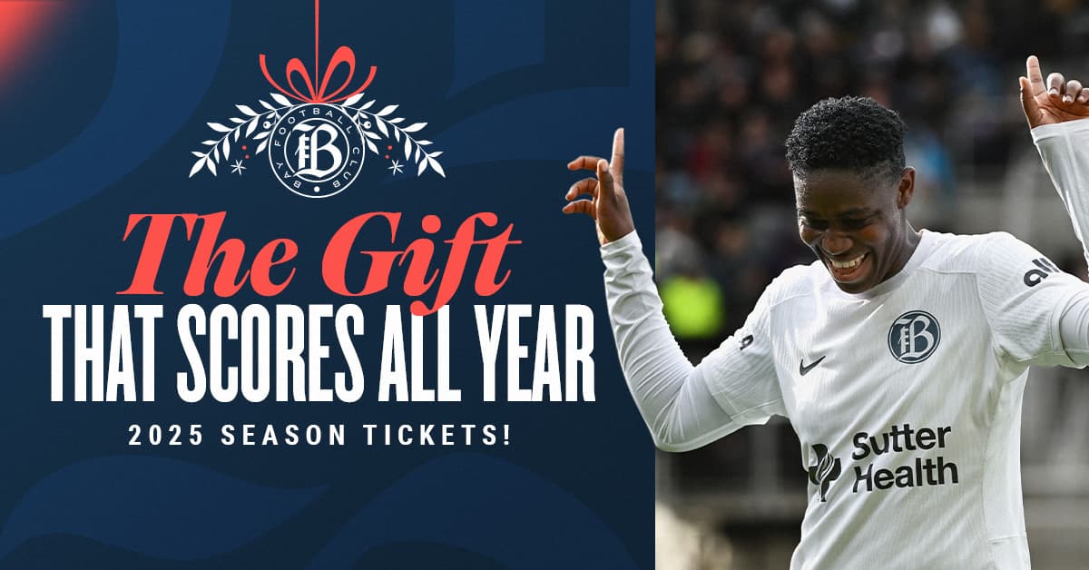 Give the Gift that Scores All Year - Bay FC Season Tickets