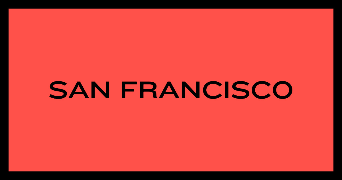 San Francisco Poppy Pop-Up