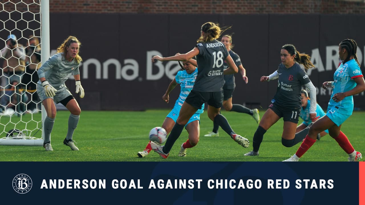 Joelle Anderson Goal against Chicago Red Stars