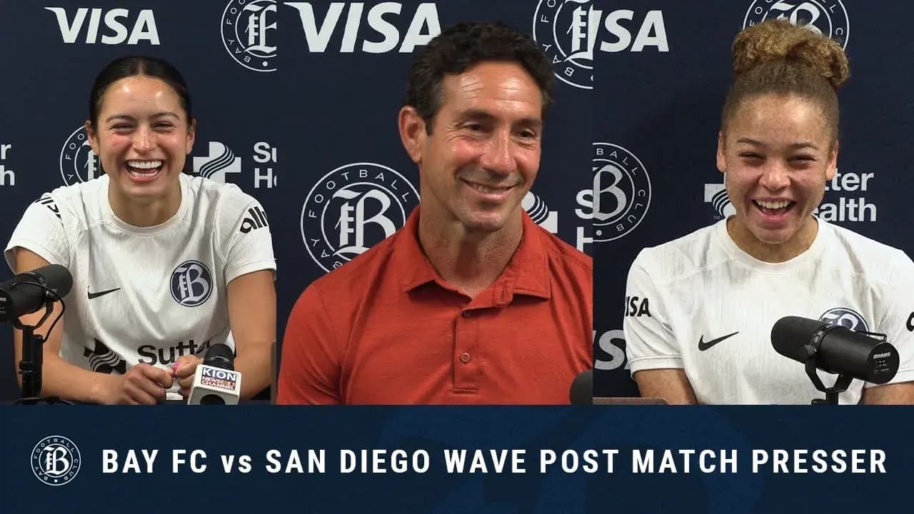 Bay FC v San Diego Wave Post-Match Presser